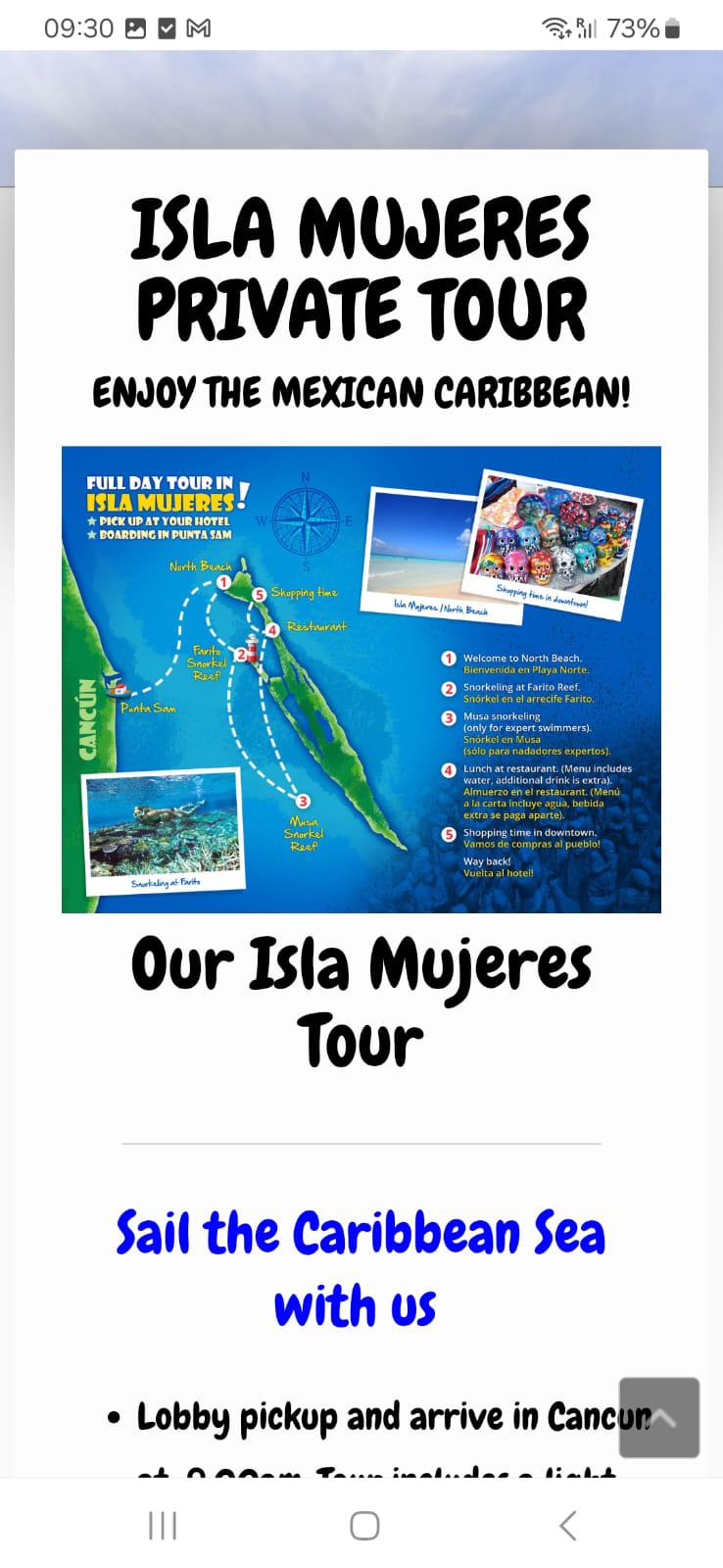 Isla Mujeres Private Tour